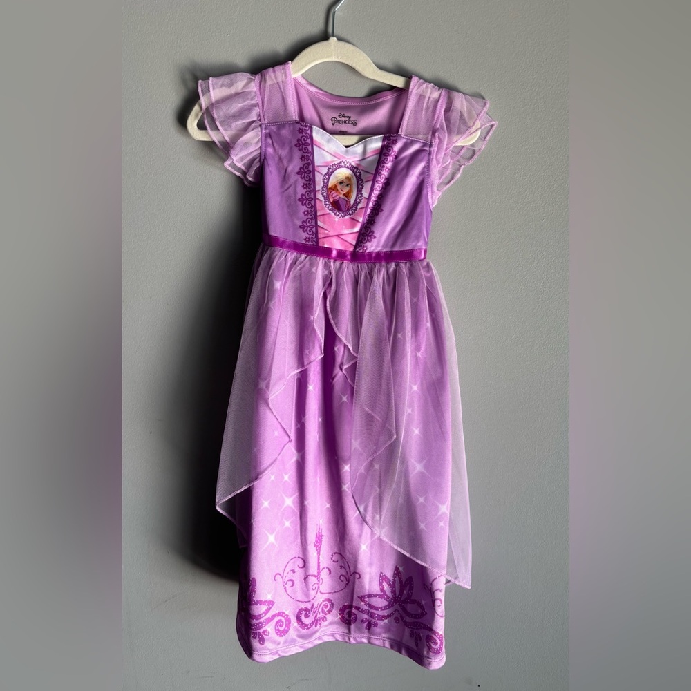 NWT Disney Princess Tangled Toddler Girl Nightgown 3T - Picture 2 of 2